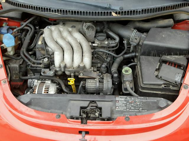 3VWCK21C53M406608 - 2003 VOLKSWAGEN NEW BEETLE Qırmızı foto 7