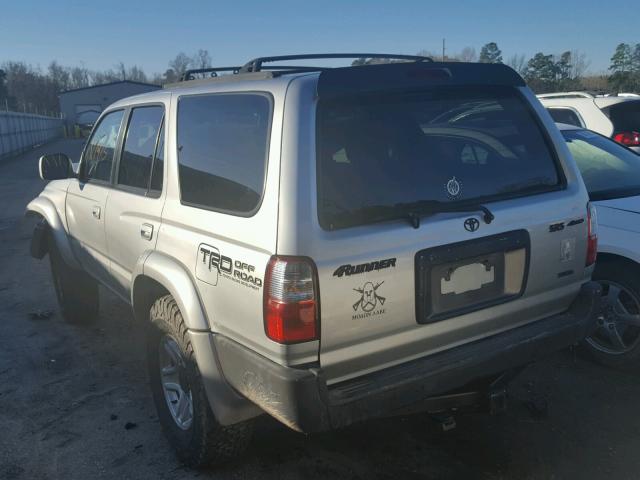 JT3HN86R020375158 - 2002 TOYOTA 4RUNNER SR SILVER photo 3