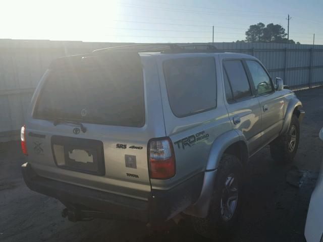 JT3HN86R020375158 - 2002 TOYOTA 4RUNNER SR SILVER photo 4