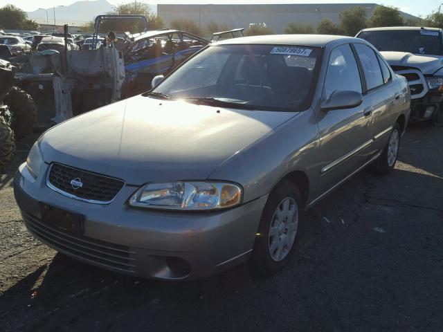 3N1CB51DX1L462563 - 2001 NISSAN SENTRA XE SILVER photo 2