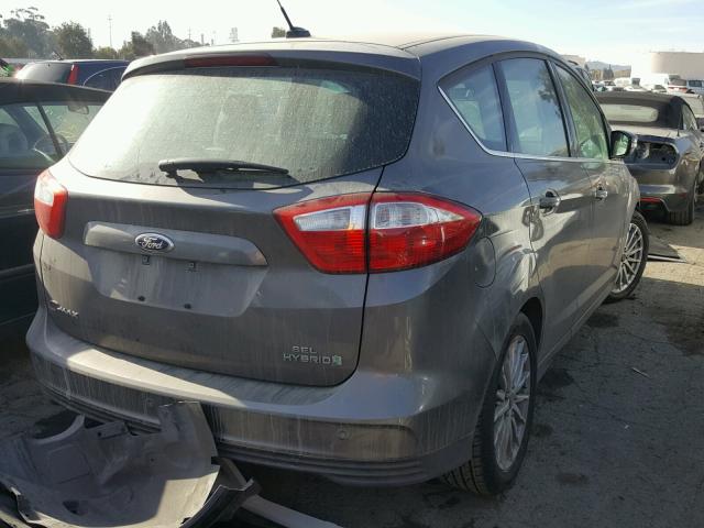 1FADP5BU1DL541207 - 2013 FORD C-MAX SEL GRAY photo 4