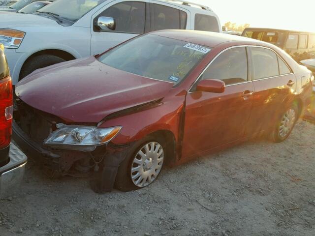 4T1BE46KX7U057217 - 2007 TOYOTA CAMRY NEW RED photo 2