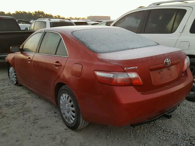 4T1BE46KX7U057217 - 2007 TOYOTA CAMRY NEW RED photo 3