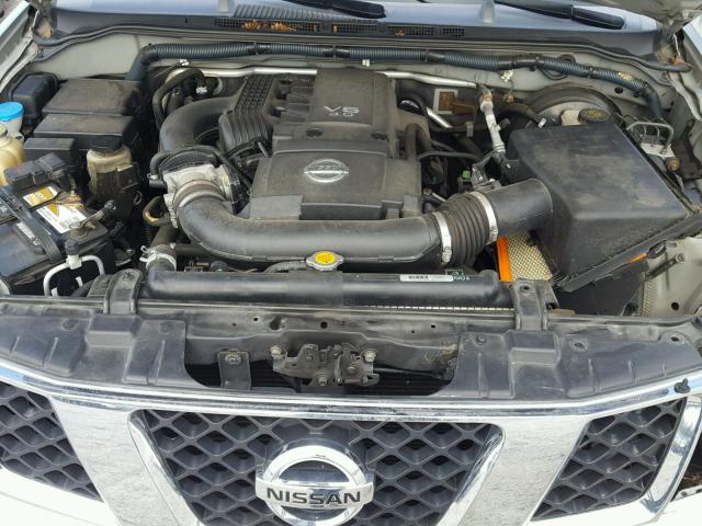 5N1AR18W66C603823 - 2006 NISSAN PATHFINDER SILVER photo 7