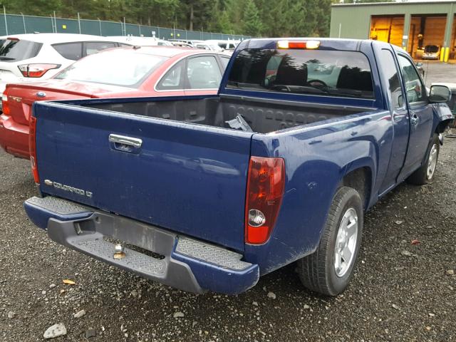 1GCESCF98C8158034 - 2012 CHEVROLET COLORADO L BLUE photo 4