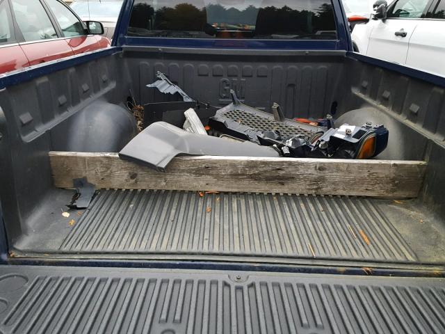 1GCESCF98C8158034 - 2012 CHEVROLET COLORADO L BLUE photo 9