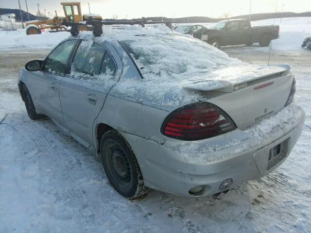 1G2NE52E45M245238 - 2005 PONTIAC GRAND AM S 银色 照片 3