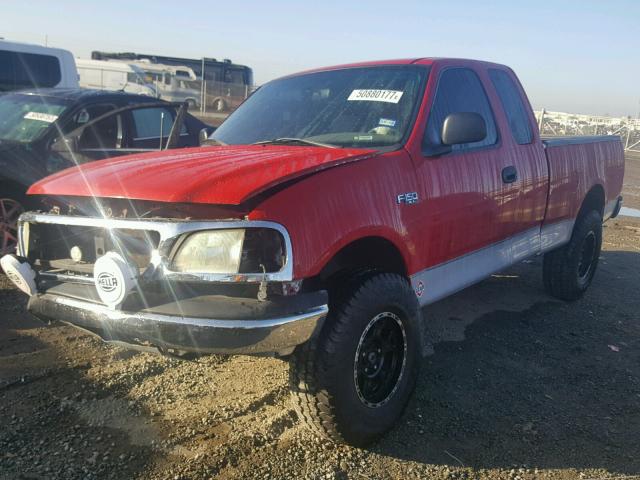 1FTRX17283NA79974 - 2003 FORD F150 WHITE photo 2