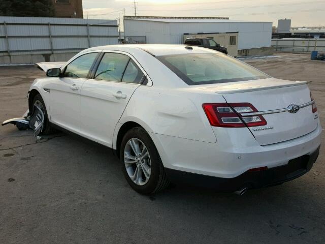 1FAHP2E8XHG112869 - 2017 FORD TAURUS SEL WHITE photo 3