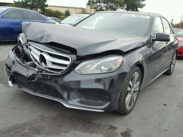 WDDHF5KB2EA829771 - 2014 MERCEDES-BENZ E 350 BLACK photo 2