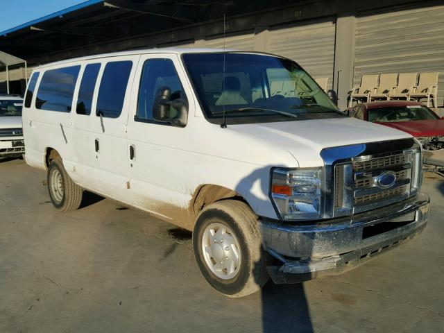 1FBSS31L39DA64301 - 2009 FORD ECONOLINE WHITE photo 1