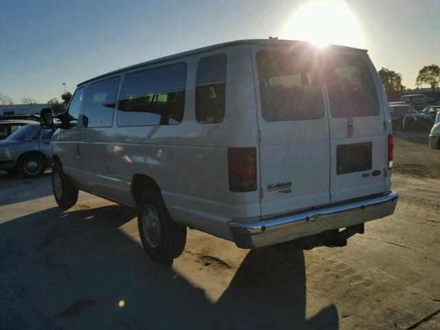 1FBSS31L39DA64301 - 2009 FORD ECONOLINE WHITE photo 3