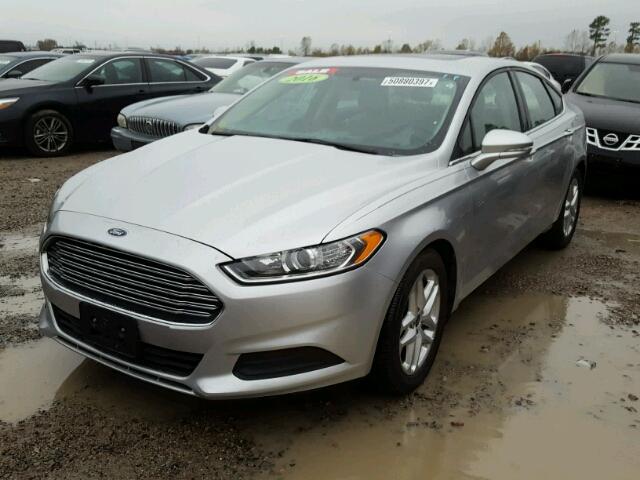 3FA6P0H73GR217775 - 2016 FORD FUSION SE GRAY photo 2