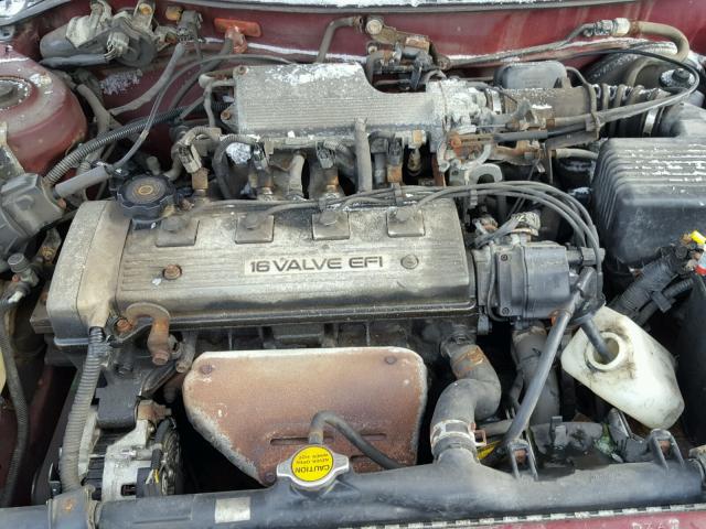 1NXAE09BXRZ157224 - 1994 TOYOTA COROLLA LE 红色 照片 7