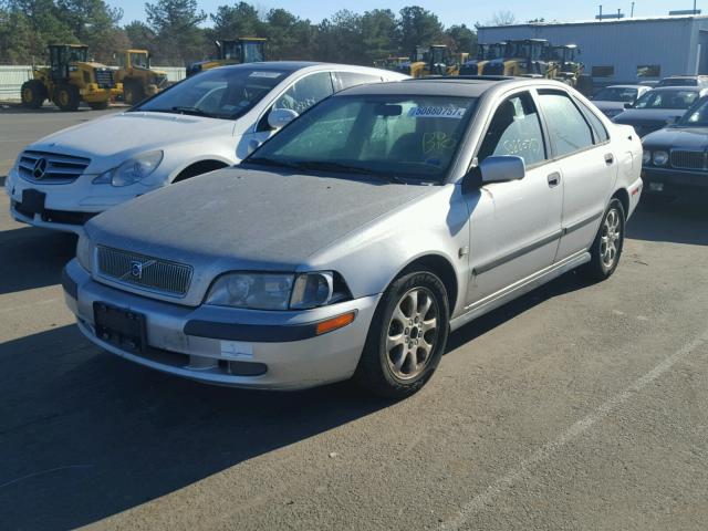 YV1VS29501F600570 - 2001 VOLVO S40 1.9T GRAY photo 2