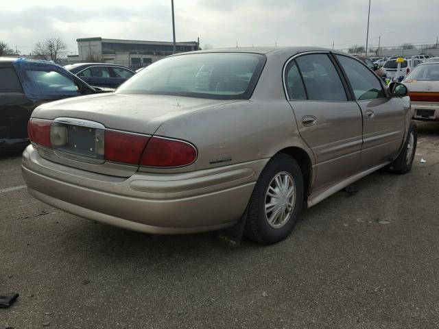 1G4HP54K124203882 - 2002 BUICK LESABRE CU GOLD photo 4