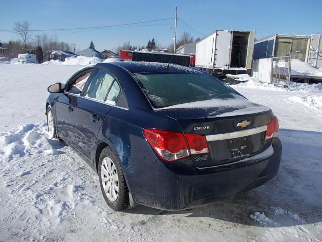 1G1PC5SH4B7109120 - 2011 CHEVROLET CRUZE LS BLUE photo 3