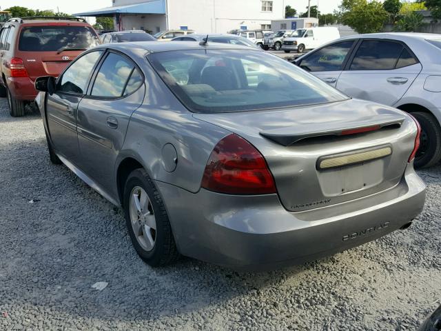 2G2WP582171130915 - 2007 PONTIAC GRAND PRIX Сұр фото 3