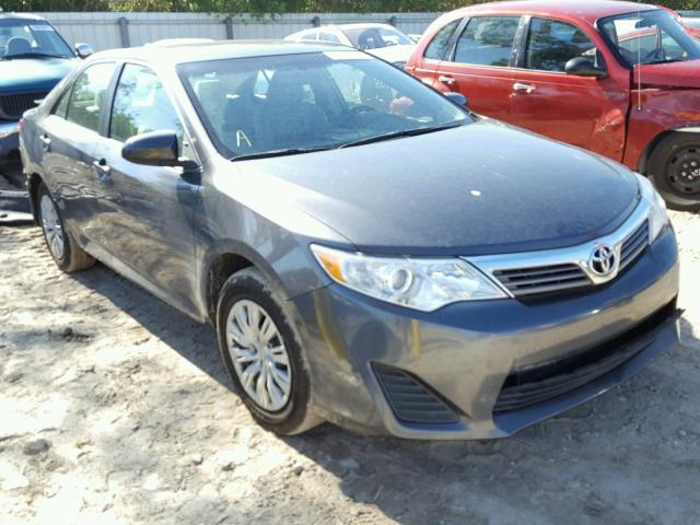 4T1BF1FK0EU769230 - 2014 TOYOTA CAMRY L GRAY photo 1