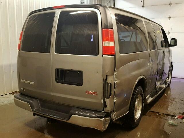 1GKFG15X151265131 - 2005 GMC SAVANA G15 GRAY photo 4