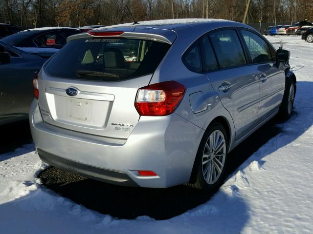 JF1GPAH66DH203481 - 2013 SUBARU IMPREZA LI SILVER photo 4