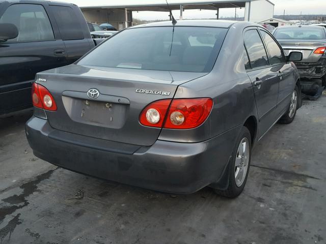 1NXBR32E28Z021151 - 2008 TOYOTA COROLLA CE GRAY photo 4