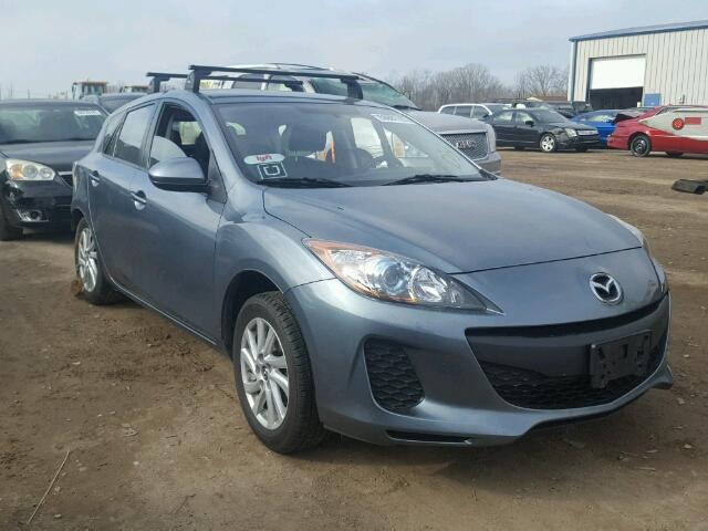 JM1BL1L71D1791587 - 2013 MAZDA 3 I BLUE photo 1