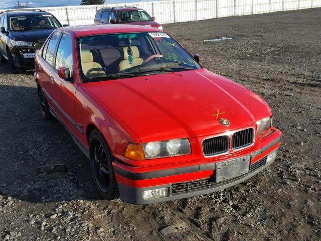 4USCC7320SLA00654 - 1995 BMW 318 I RED photo 1