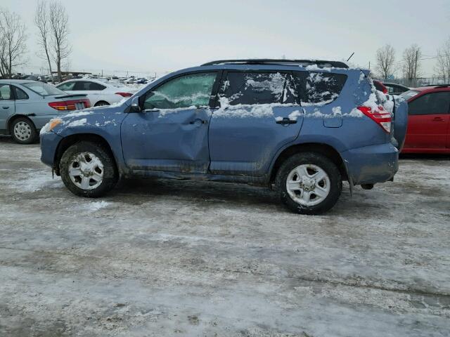 2T3BF4DV7BW116427 - 2011 TOYOTA RAV4 BLUE photo 9