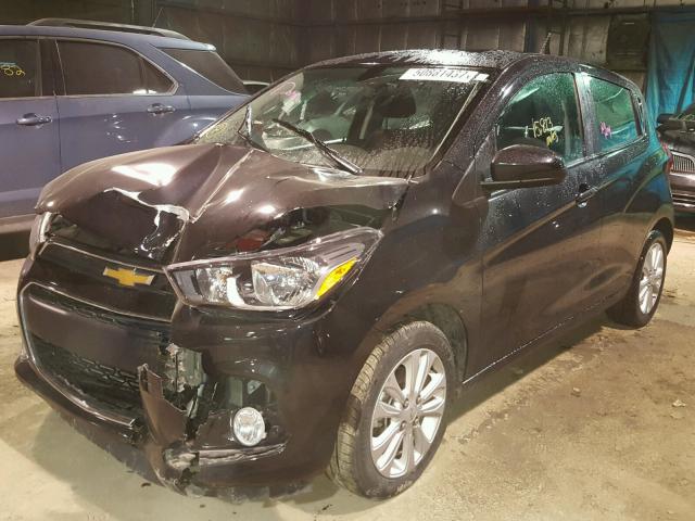 KL8CD6SA5GC584035 - 2016 CHEVROLET SPARK 1LT BLACK photo 2