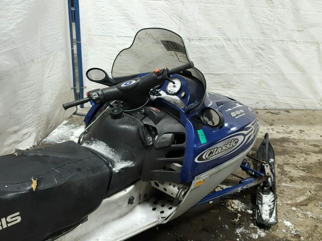 4XAND4BSX2B266267 - 2002 POLARIS SNOWMOBILE BLUE photo 5