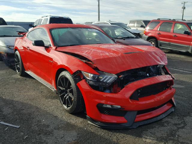 1FA6P8JZ7H5526471 - 2017 FORD MUSTANG SH RED photo 1