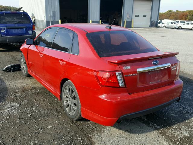 JF1GE76669G518354 - 2009 SUBARU IMPREZA WR RED photo 3