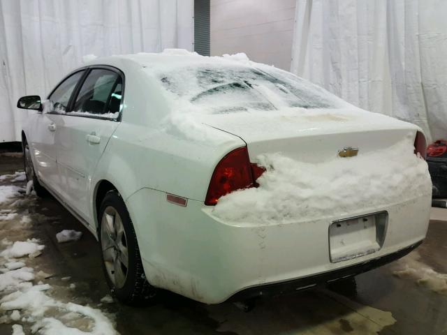 1G1ZH57B894233661 - 2009 CHEVROLET MALIBU 1LT WHITE photo 3