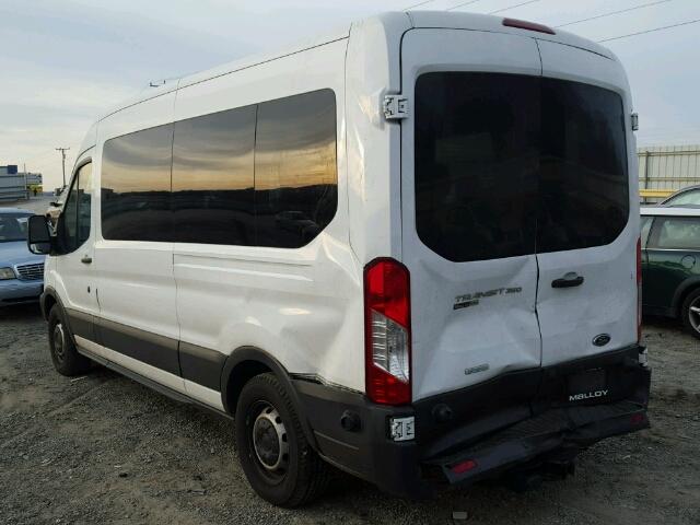 1FBAX2CG8GKA13702 - 2016 FORD TRANSIT T- WHITE photo 3