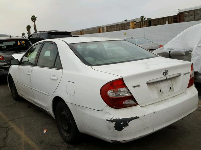 4T1BE32K84U323328 - 2004 TOYOTA CAMRY LE WHITE photo 3