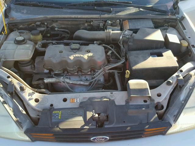 1FAFP33P92W153966 - 2002 FORD FOCUS LX GRAY photo 7