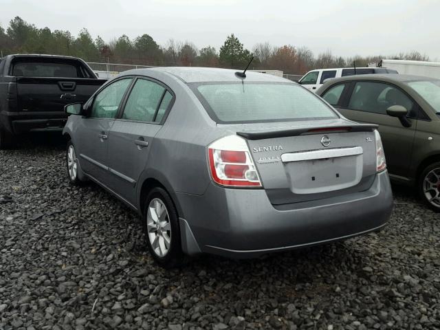 3N1AB6AP6BL616260 - 2011 NISSAN SENTRA 2.0 GRAY photo 3