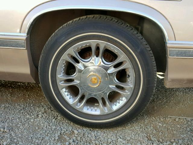 1G6CD13B9M4241691 - 1991 CADILLAC DEVILLE CREAM photo 9