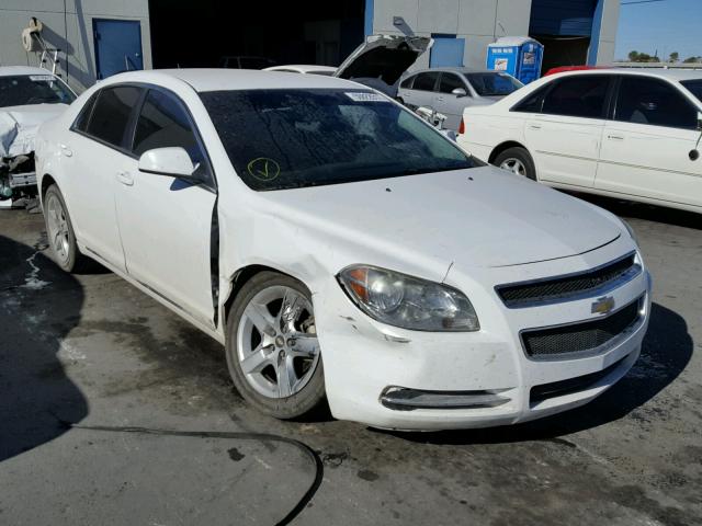 1G1ZH57B29F119322 - 2009 CHEVROLET MALIBU 1LT WHITE photo 1