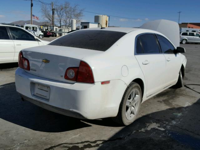 1G1ZH57B29F119322 - 2009 CHEVROLET MALIBU 1LT WHITE photo 4