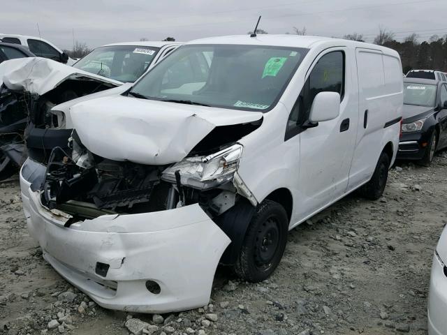 3N6CM0KN2FK722286 - 2015 NISSAN NV200 2.5S WHITE photo 2