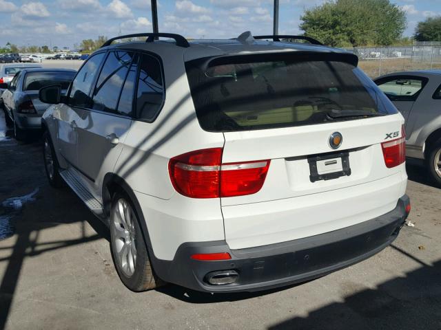 5UXFE83557LZ45101 - 2007 BMW X5 4.8I WHITE photo 3