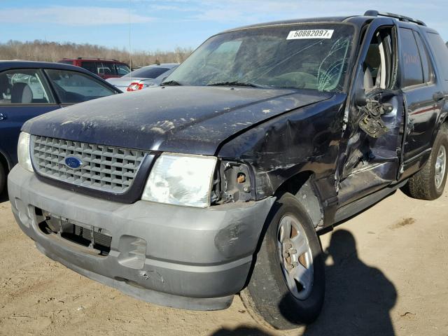 1FMZU62E42UA69224 - 2002 FORD EXPLORER X BLUE photo 10