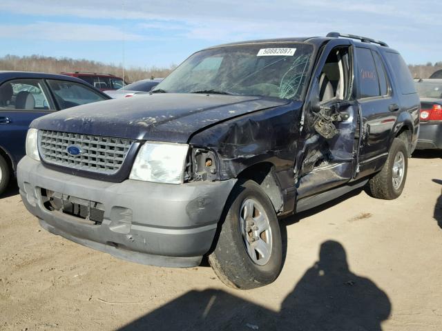 1FMZU62E42UA69224 - 2002 FORD EXPLORER X BLUE photo 2