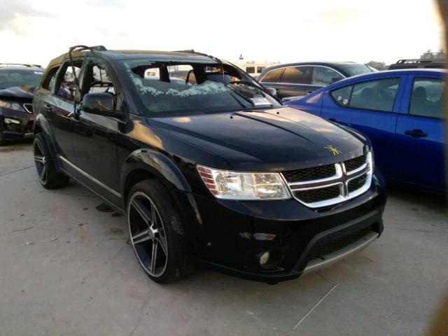 3C4PDCBB1ET229381 - 2014 DODGE JOURNEY SX BLACK photo 1