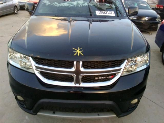 3C4PDCBB1ET229381 - 2014 DODGE JOURNEY SX BLACK photo 7