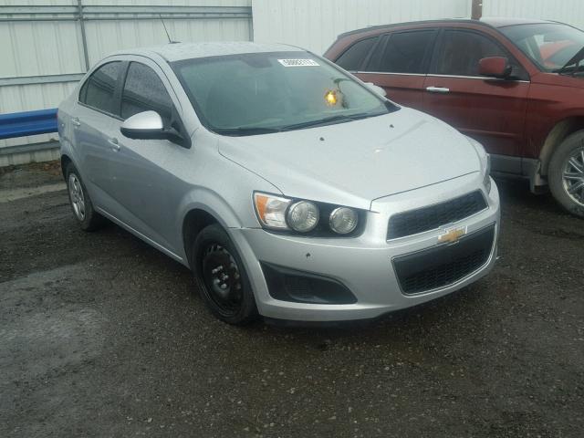 1G1JA5SH4F4159051 - 2015 CHEVROLET SONIC LS SILVER photo 1