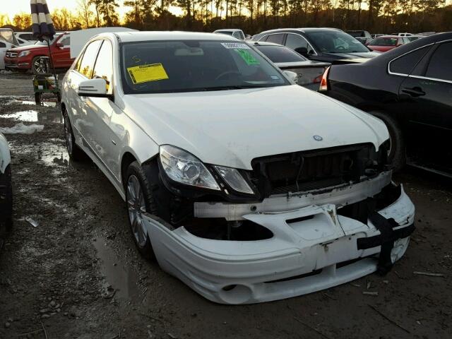 WDDHF5KB8CA639437 - 2012 MERCEDES-BENZ E 350 WHITE photo 1