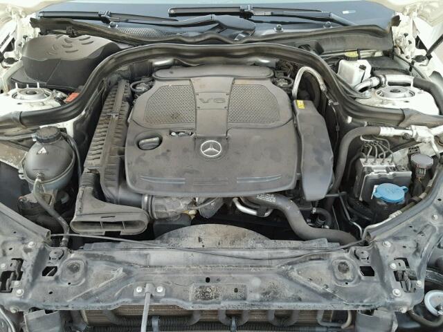 WDDHF5KB8CA639437 - 2012 MERCEDES-BENZ E 350 WHITE photo 7